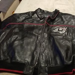 Avirex 4aces leather jacket